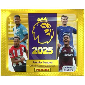 Premier League Stickers 5 Pack - 2025